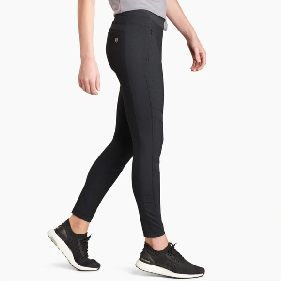 Kuhl Black Weekendr Tight Skinny Pants Leggings Outdoor Hiking Activewear Size M - Picture 10 of 10